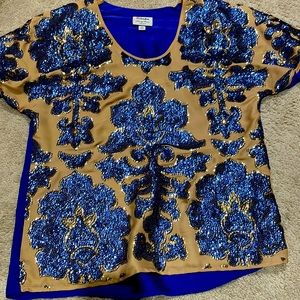 Sequined Tracy Reese top